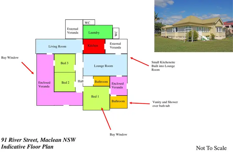 Floorplan of Homely house listing, 91 River Street, Maclean NSW 2463