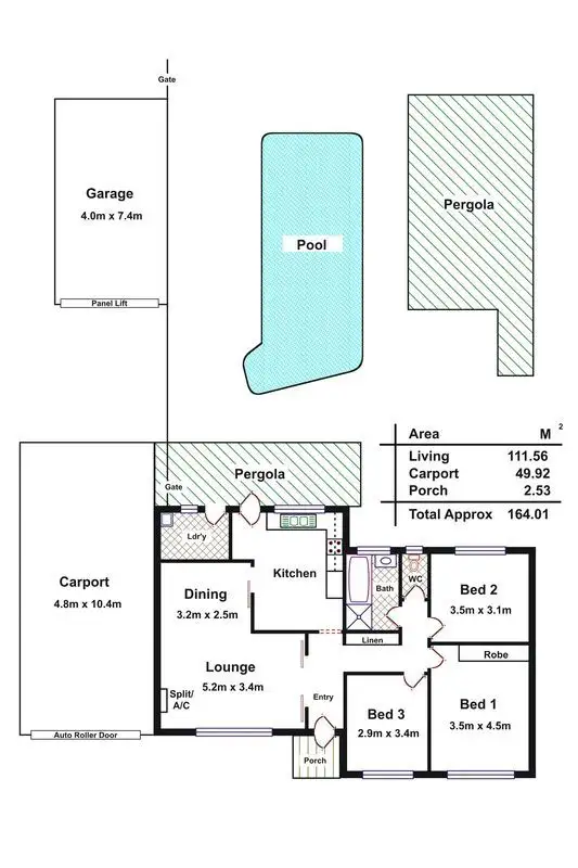 Floorplan of Homely house listing, 19 Walker Avenue, Paradise SA 5075