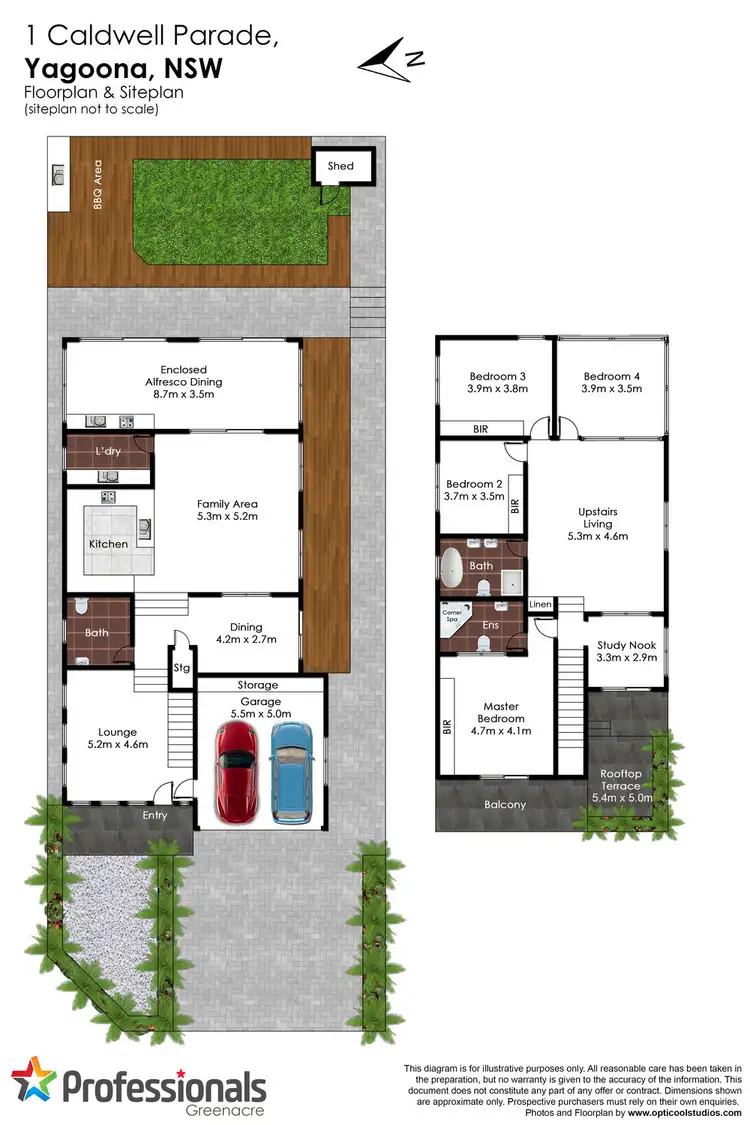 Floorplan of Homely house listing, 1 Caldwell Parade, Yagoona NSW 2199