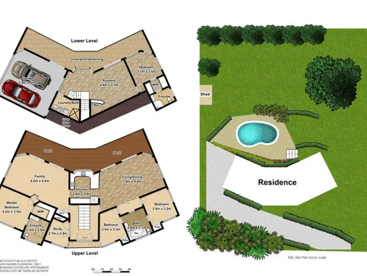 Floorplan of Homely house listing, 42 Parkes Lane, Terranora NSW 2486