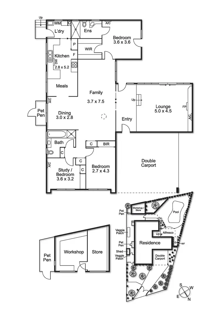 Floorplan of Homely house listing, 5 Dennis Court, Bayswater VIC 3153