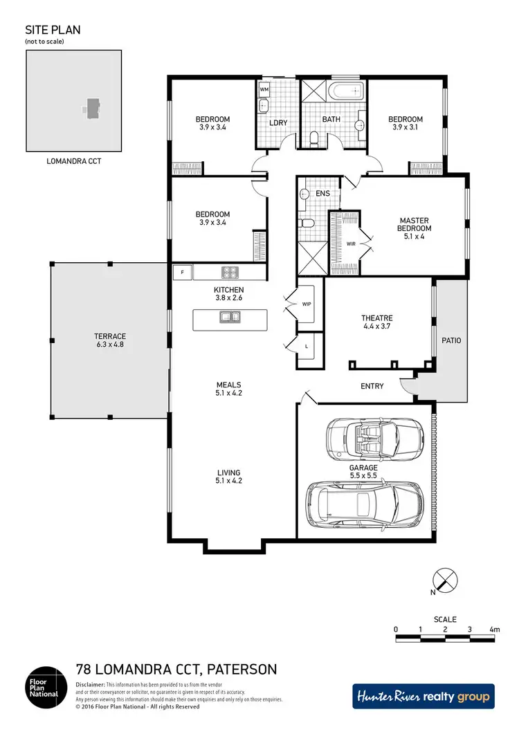 Floorplan of Homely rural property listing, 78 Lomandra Circuit, Paterson NSW 2421