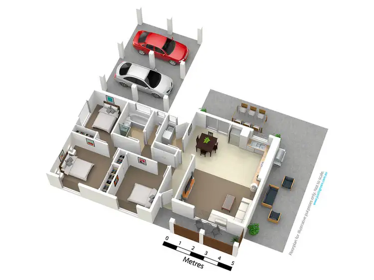 Floorplan of Homely house listing, 2 Nicholi Crescent, Wagga Wagga NSW 2650