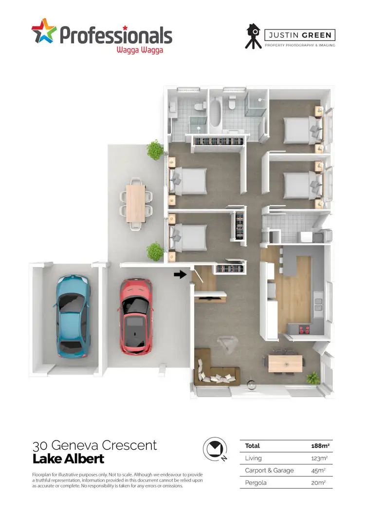 Floorplan of Homely house listing, 30 Geneva Crescent, Lake Albert NSW 2650