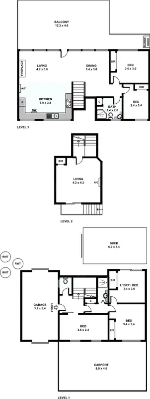Floorplan of Homely house listing, 9 Colman Road, Goolwa SA 5214