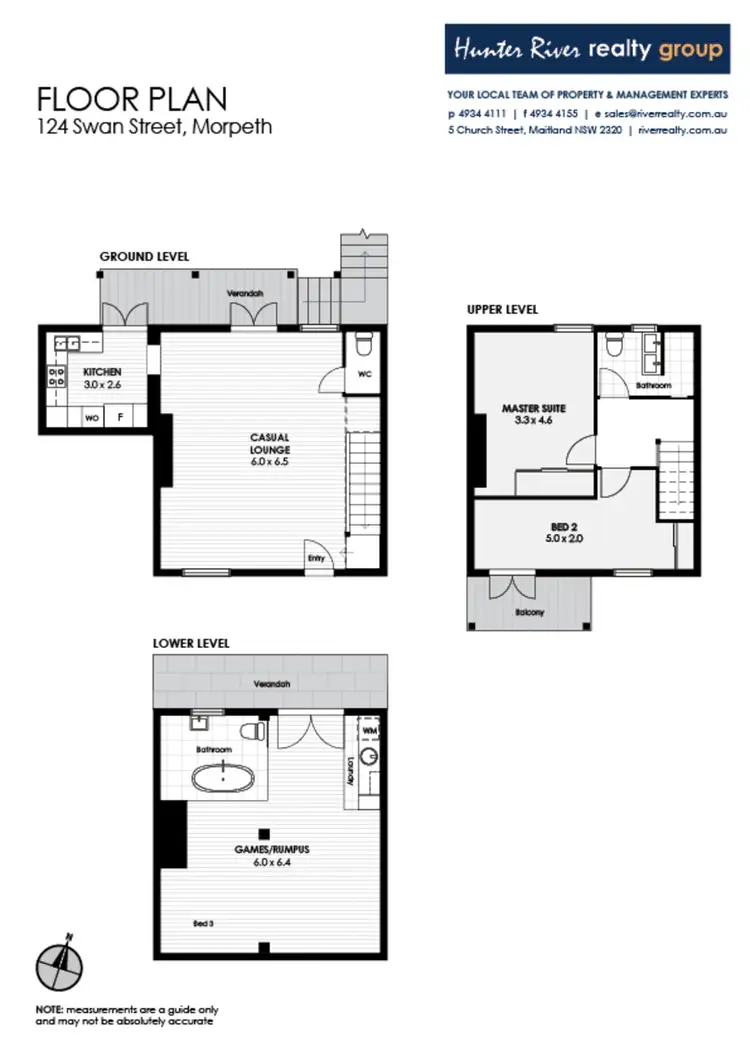 Floorplan of Homely house listing, 124 Swan Street, Morpeth NSW 2321