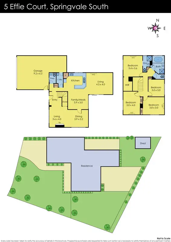 Floorplan of Homely house listing, 5 Effie Court, Springvale South VIC 3172