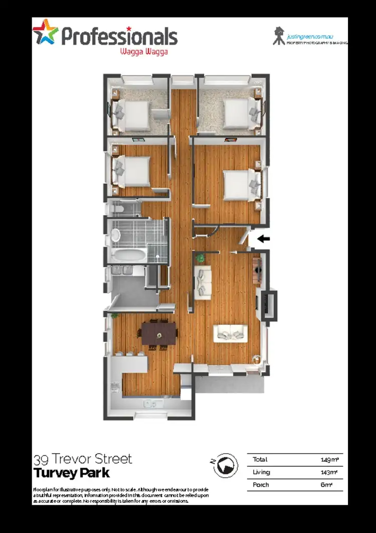 Floorplan of Homely house listing, 39 Trevor Street, Turvey Park NSW 2650