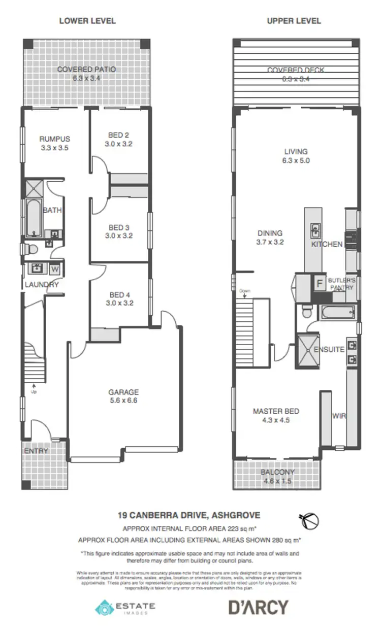 Floorplan of Homely house listing, 19 Canberra Drive, Ashgrove QLD 4060