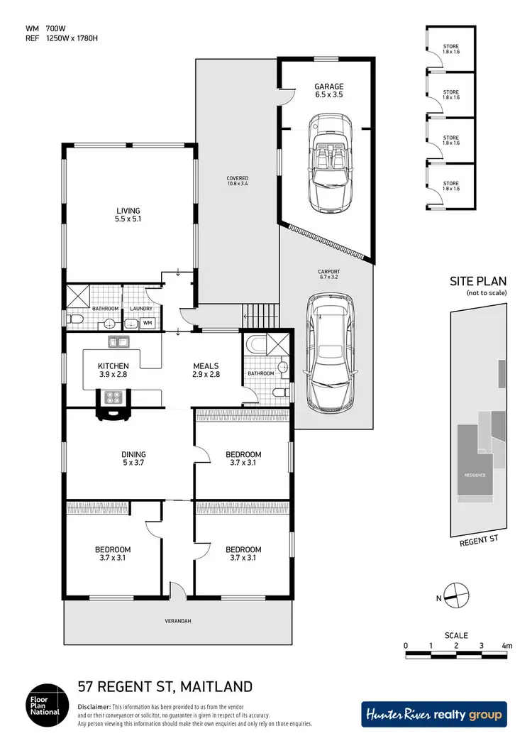 Floorplan of Homely house listing, 57 Regent Street, Maitland NSW 2320