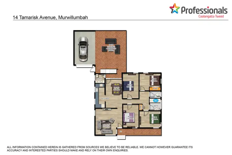 Floorplan of Homely house listing, 14 Tamarisk Avenue, Murwillumbah NSW 2484