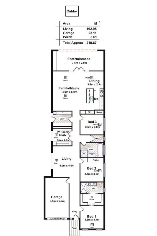 Floorplan of Homely house listing, 39A Eton Avenue, Magill SA 5072