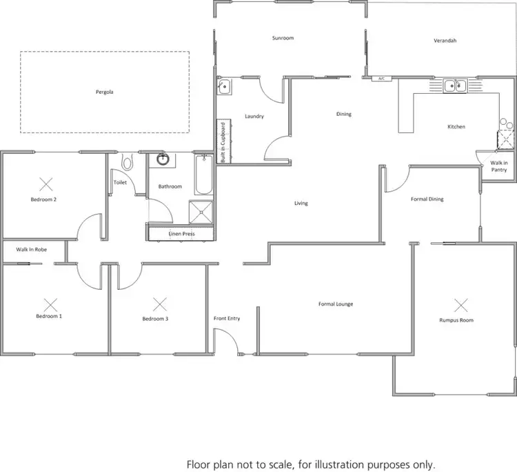 Floorplan of Homely house listing, 57 Stansbury Road, Yorketown SA 5576