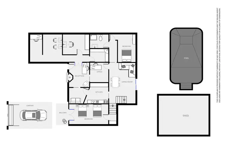 Floorplan of Homely house listing, 123 Thirteenth Street, Mildura VIC 3500