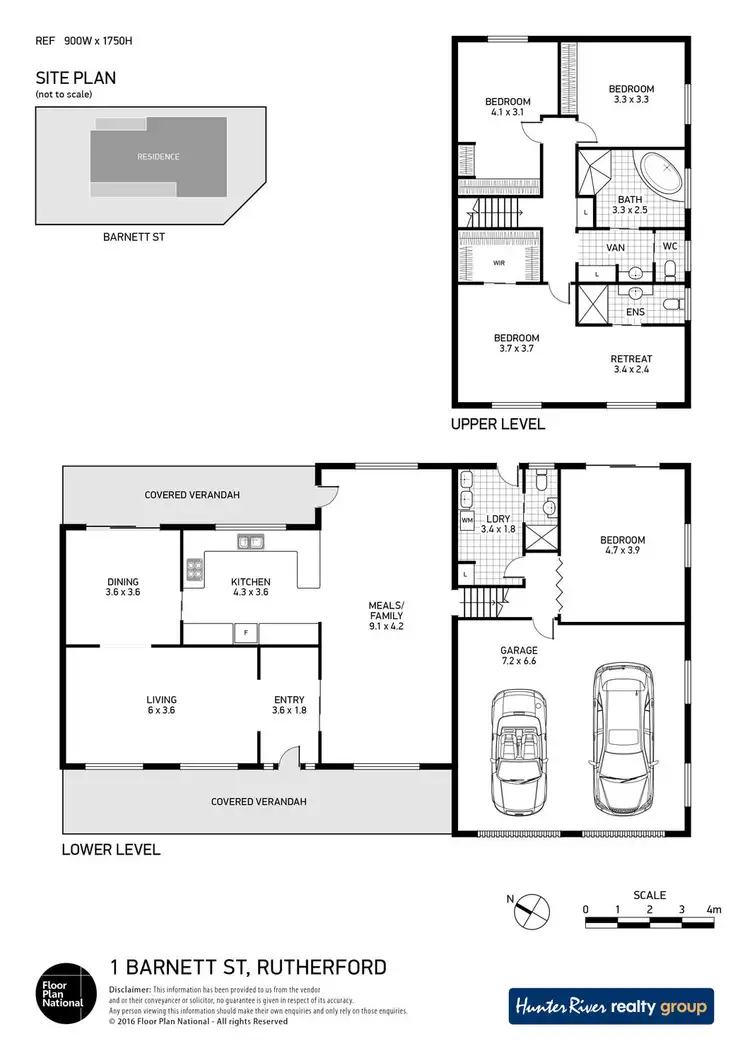 Floorplan of Homely house listing, 1 Barnett Street, Rutherford NSW 2320
