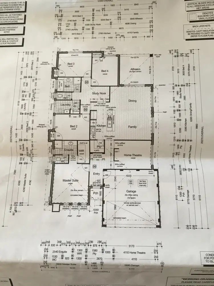 Floorplan of Homely house listing, 25 Ivory Way, Wellard WA 6170