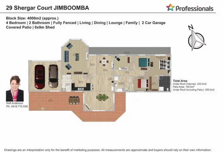 Floorplan of Homely house listing, 29-31 Shergar Court, Jimboomba QLD 4280