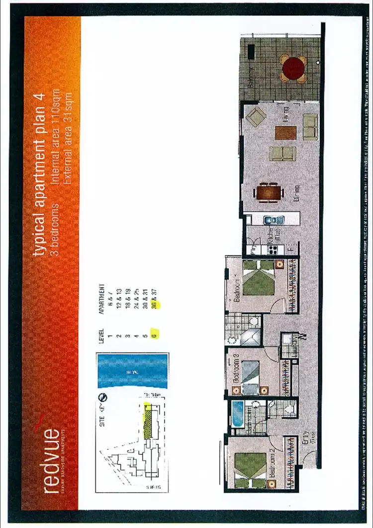 Floorplan of Homely apartment listing, 36/83 Marine Parade, Redcliffe QLD 4020