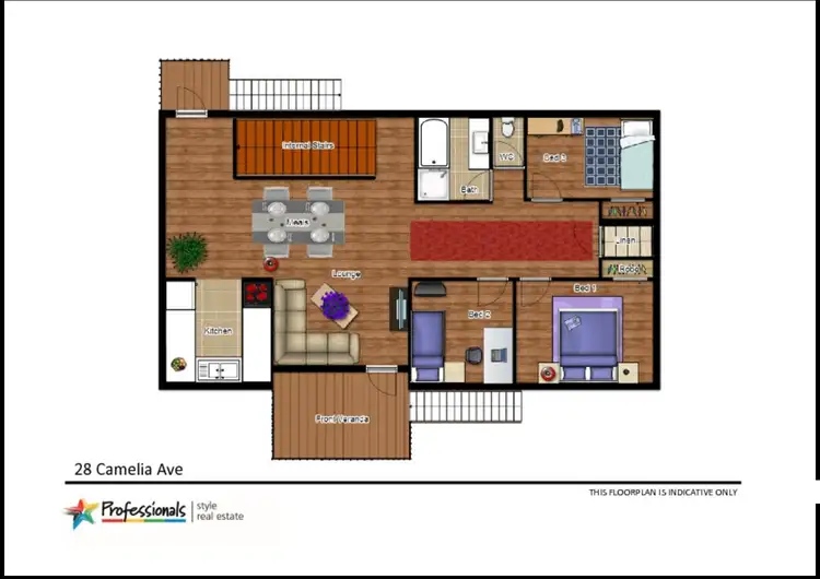Floorplan of Homely house listing, 28 Camelia Avenue, Logan Central QLD 4114