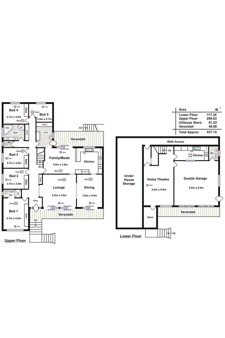 Floorplan of Homely house listing, 47 Quondong Avenue, Athelstone SA 5076