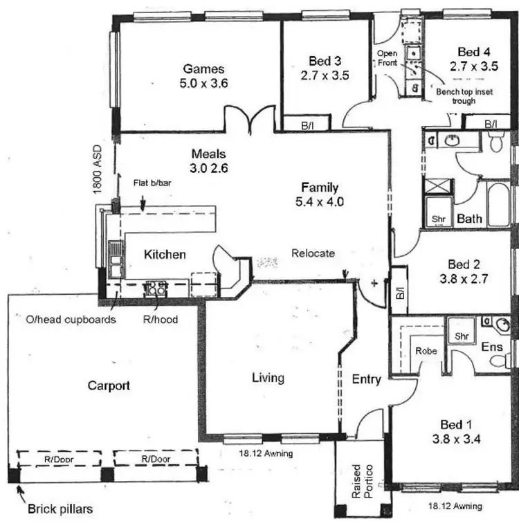 Floorplan of Homely house listing, 6 Ketch Place, Wallaroo SA 5556