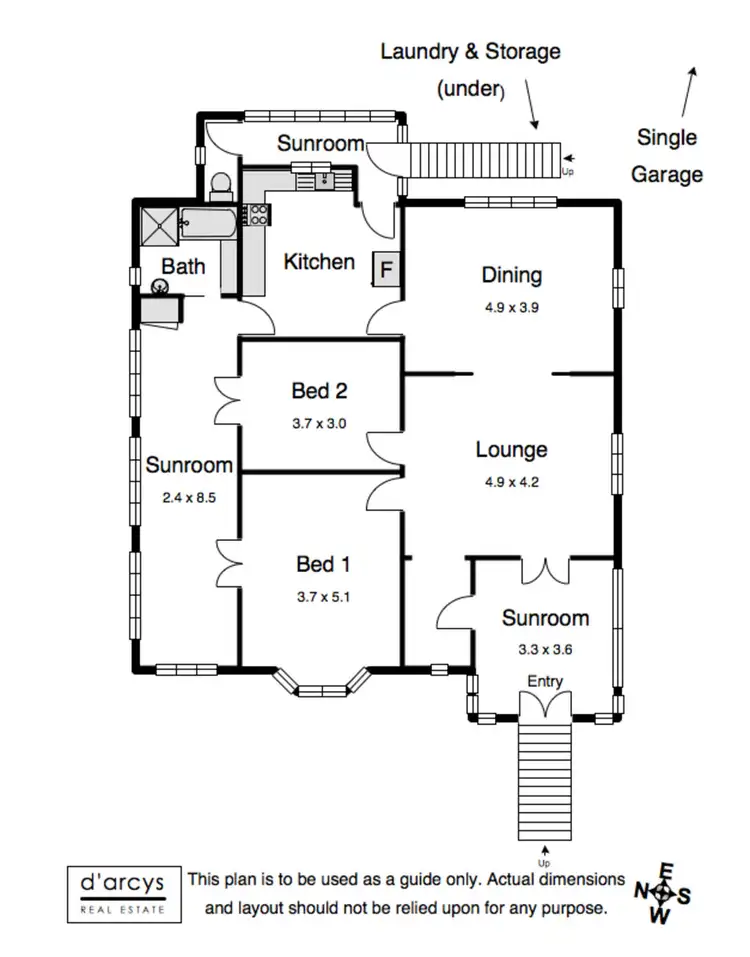 Floorplan of Homely house listing, 25 Myagah Road, Ashgrove QLD 4060