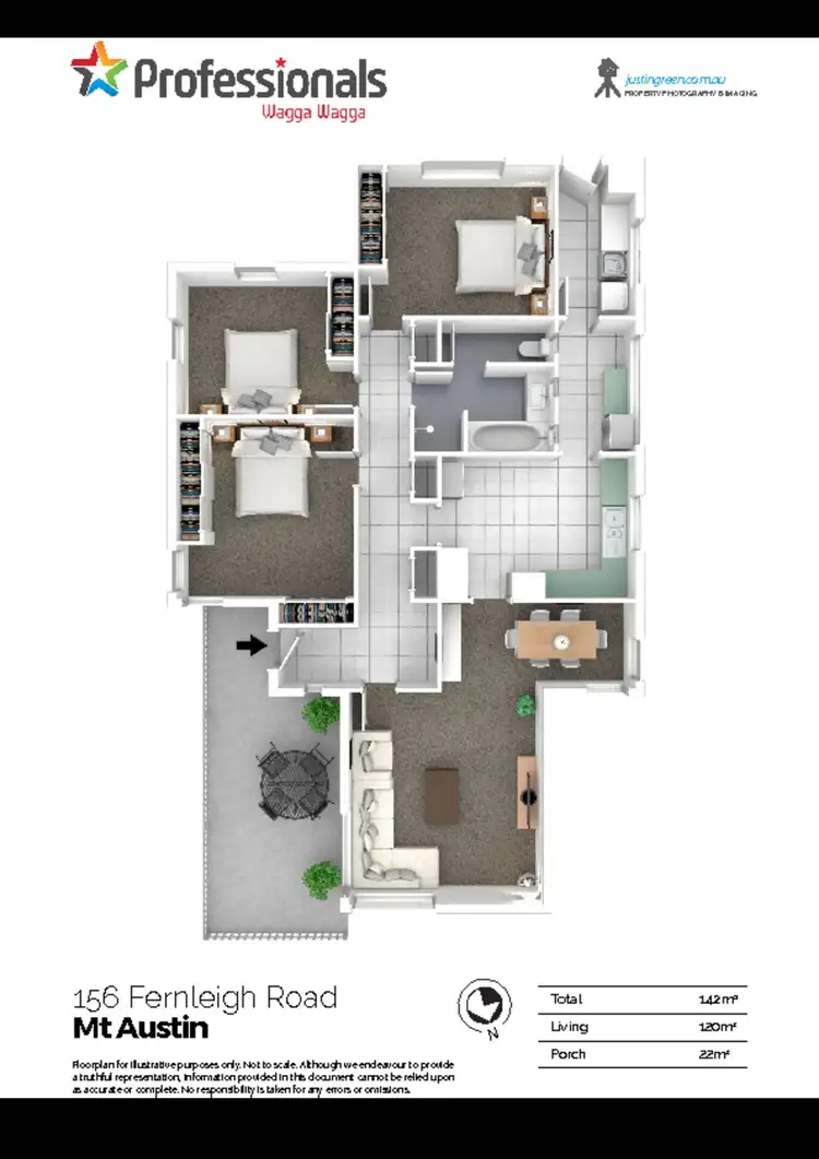 Floorplan of Homely house listing, 156 Fernleigh Road, Mount Austin NSW 2650