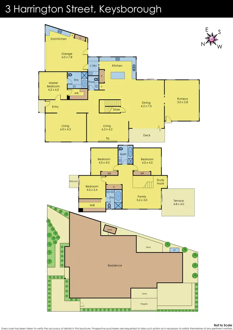 Floorplan of Homely house listing, 3 Harrington Street, Keysborough VIC 3173