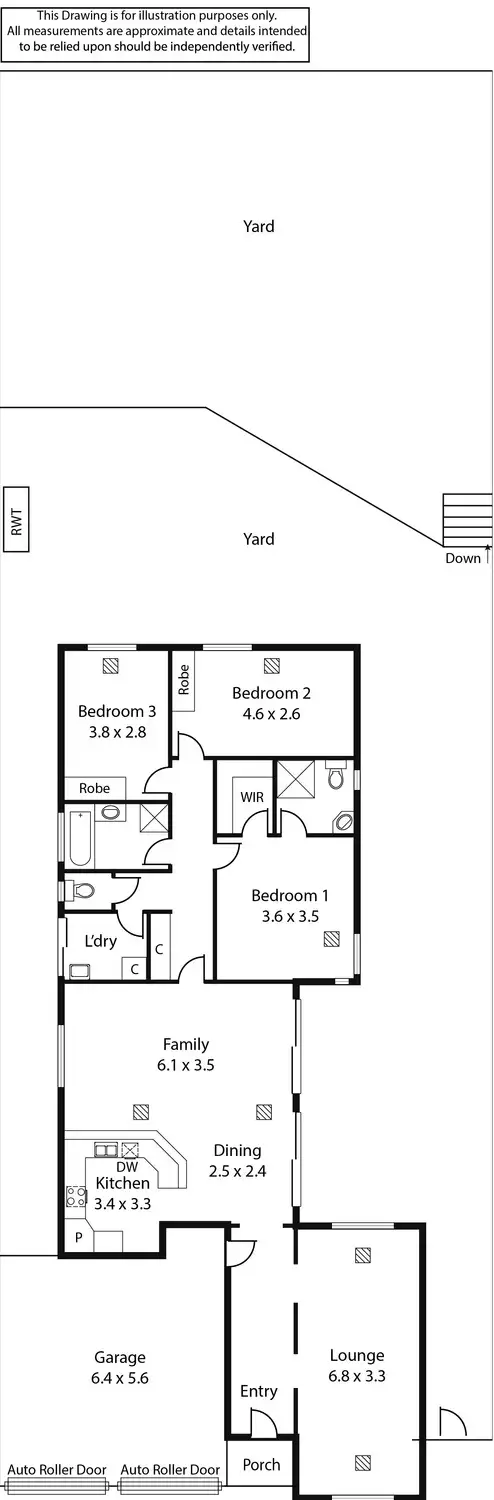 Floorplan of Homely house listing, 2 Thornton Drive, Newton SA 5074