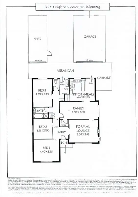 Floorplan of Homely house listing, 32a Leighton Avenue, Klemzig SA 5087