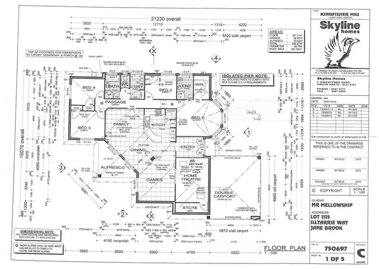 Floorplan of Homely house listing, 6 Illyarrie Way, Jane Brook WA 6056