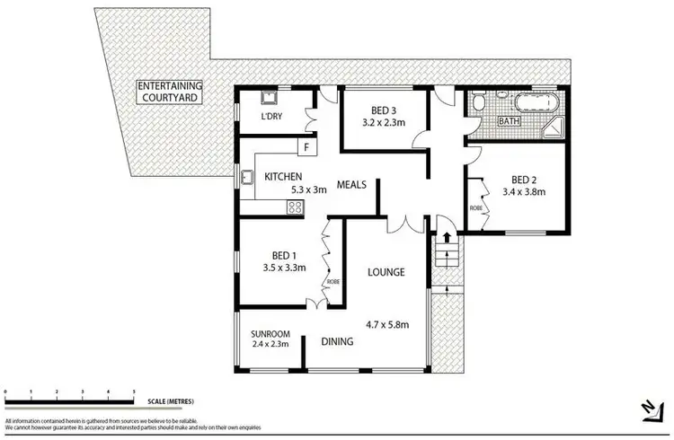 Floorplan of Homely house listing, 15 Bakers Road, Church Point NSW 2105