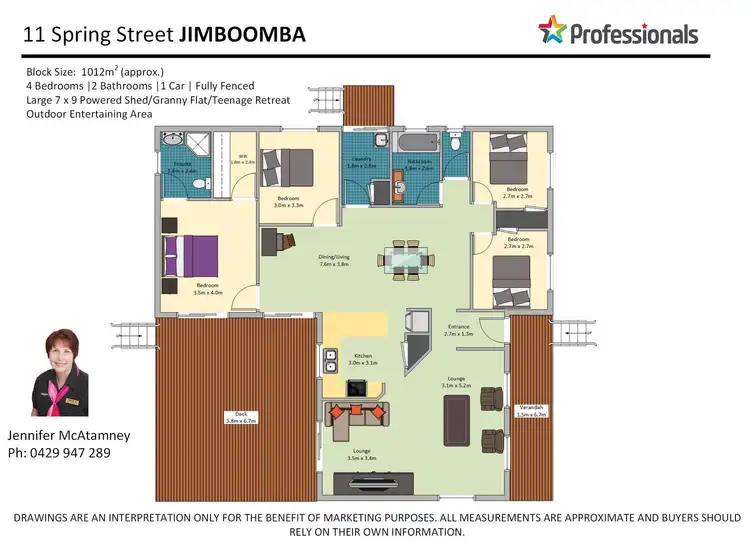 Floorplan of Homely house listing, 11 Spring Street, Jimboomba QLD 4280