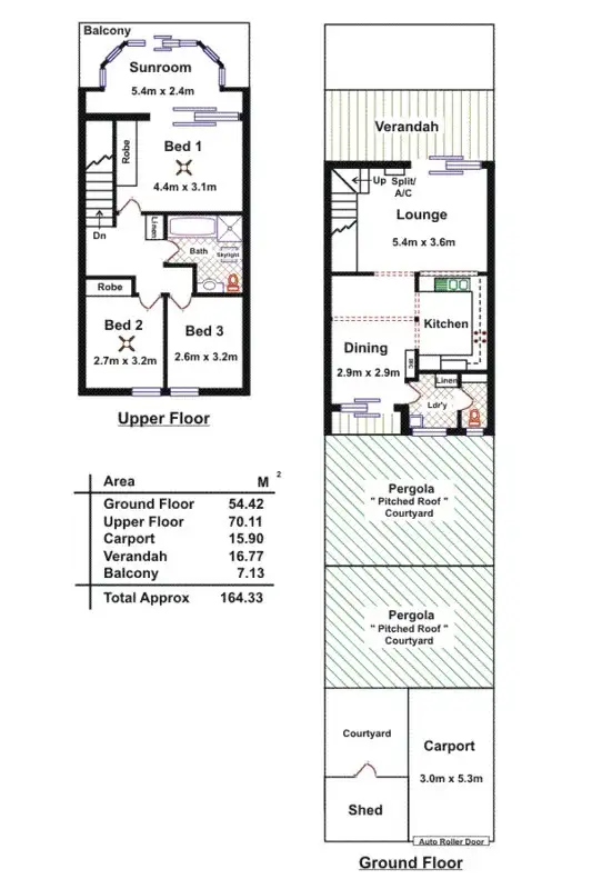 Floorplan of Homely townhouse listing, 35 One and All Drive, North Haven SA 5018