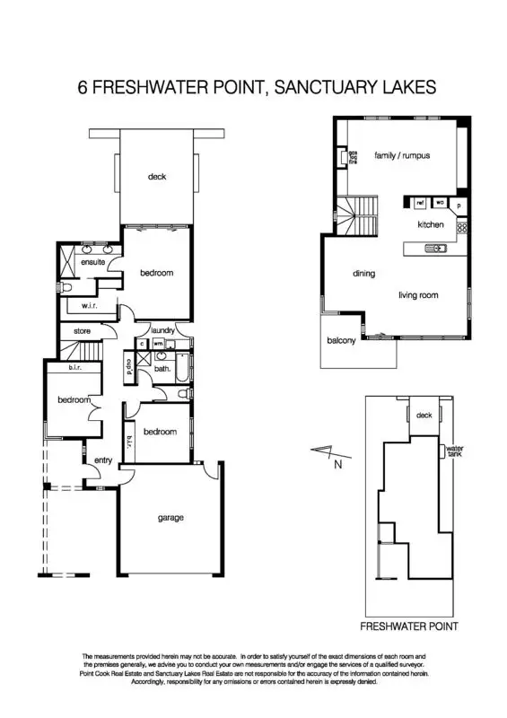 Floorplan of Homely house listing, 6 Freshwater Point, Sanctuary Lakes VIC 3030