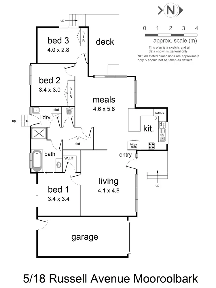 Floorplan of Homely house listing, 5/18 Russell Avenue, Mooroolbark VIC 3138