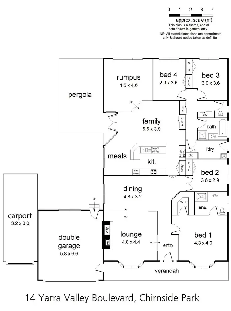 Floorplan of Homely house listing, 14 Yarra Valley Boulevard, Chirnside Park VIC 3116