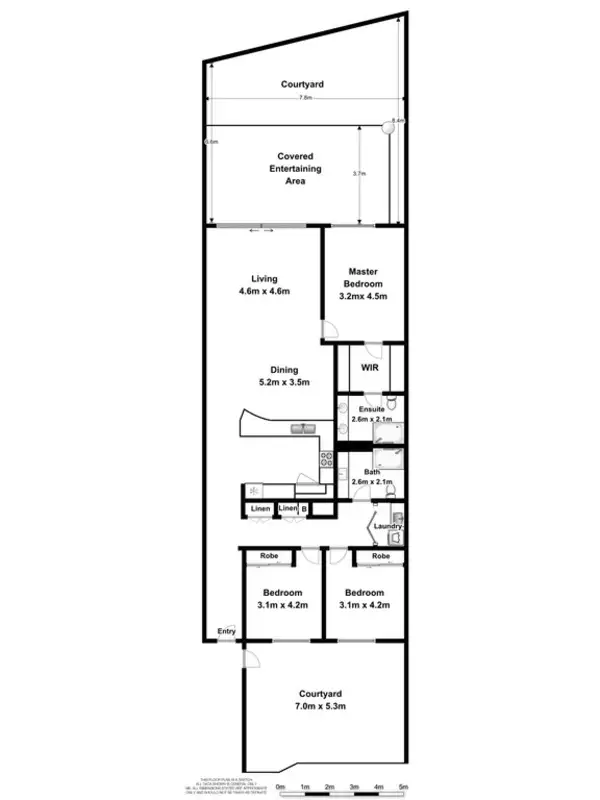 Floorplan of Homely unit listing, 5/4-10 Grandview Street, East Ballina NSW 2478