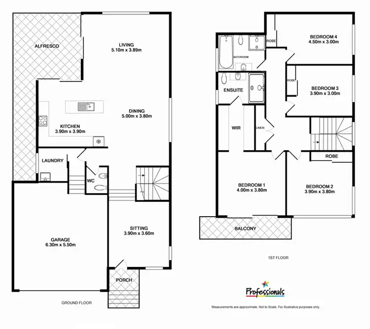 Floorplan of Homely house listing, 84 Kendall Drive, Casula NSW 2170