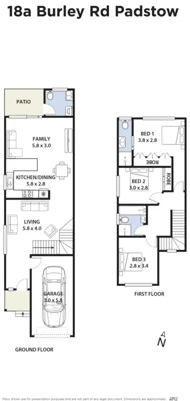 Floorplan of Homely house listing, 18A Burley Road, Padstow NSW 2211
