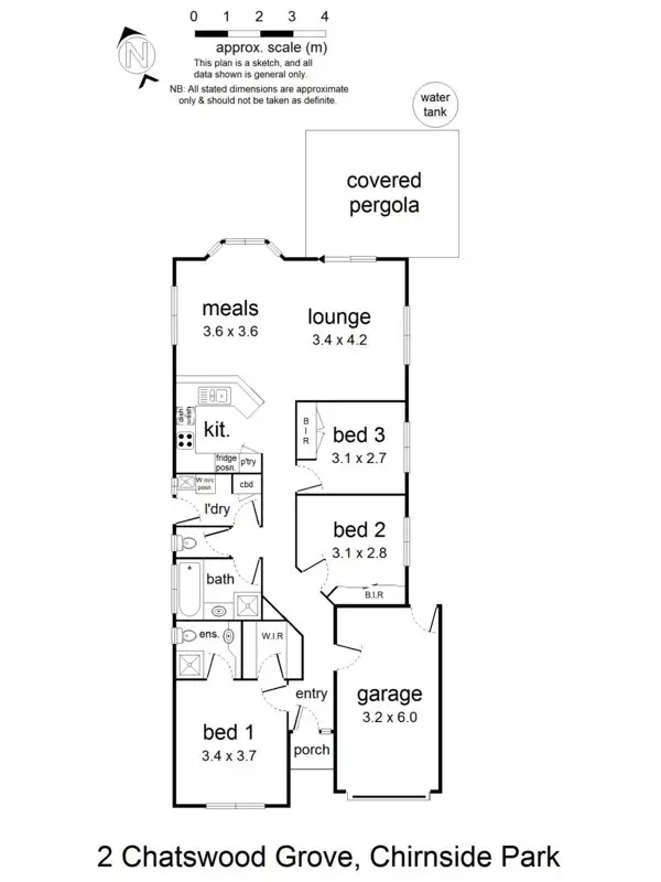 Floorplan of Homely house listing, 2 Chatswood Grove, Chirnside Park VIC 3116