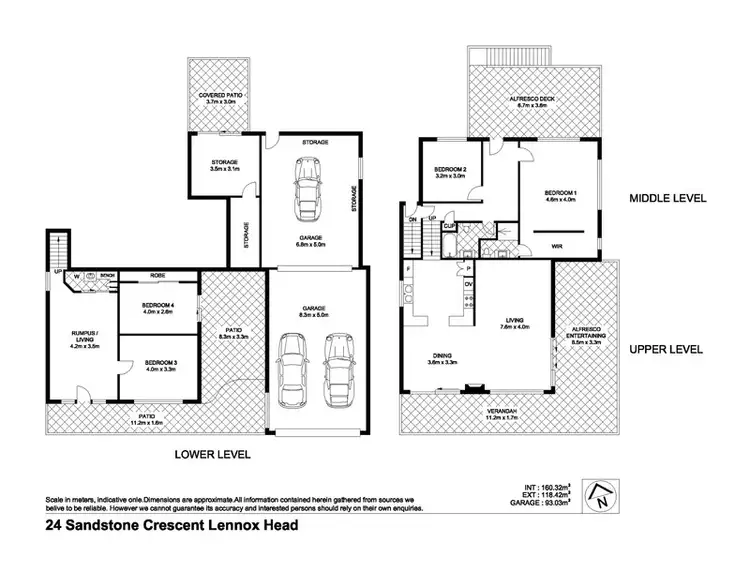 Floorplan of Homely house listing, 24 Sandstone Crescent, Lennox Head NSW 2478