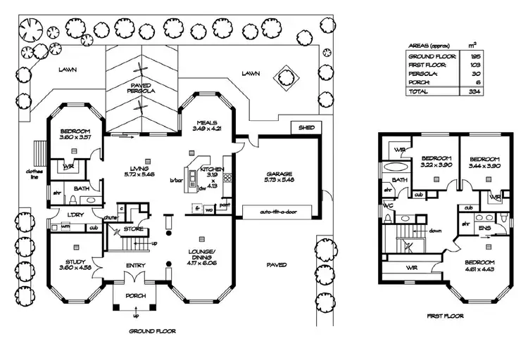 Floorplan of Homely house listing, 1 Carrick Place, Northgate SA 5085