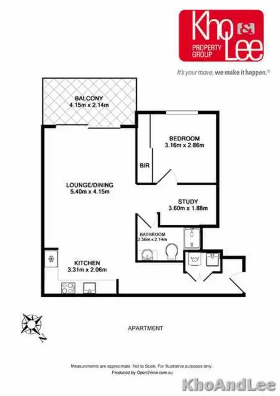 Floorplan of Homely apartment listing, M409/70 Mountain Street, Ultimo NSW 2007
