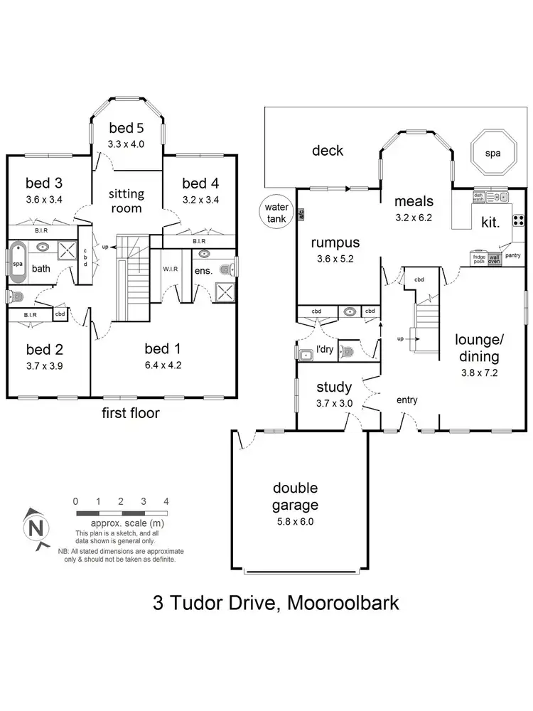 Floorplan of Homely house listing, 3 Tudor Drive, Mooroolbark VIC 3138