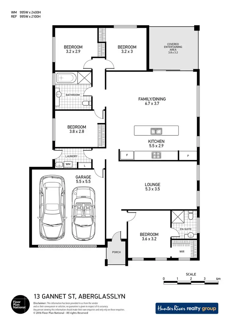 Floorplan of Homely house listing, 13 Gannet Street, Aberglasslyn NSW 2320