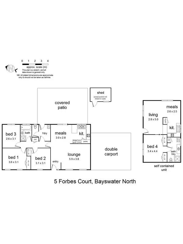 Floorplan of Homely house listing, 5 Forbes Court, Bayswater North VIC 3153