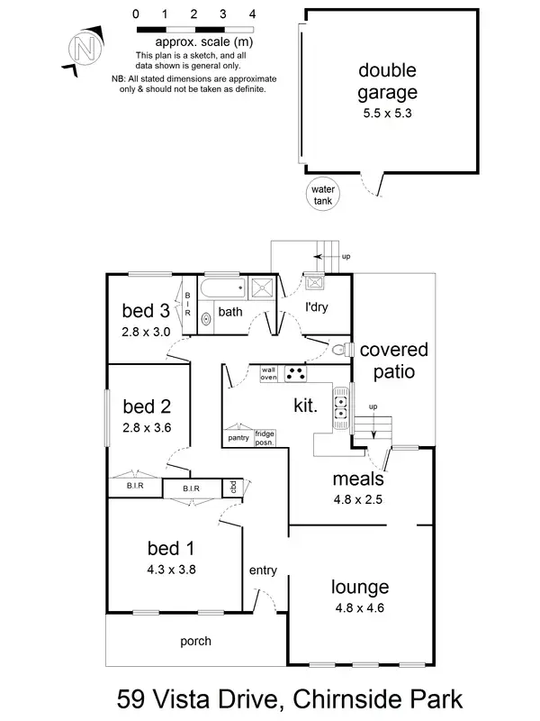Floorplan of Homely house listing, 59 Vista Drive, Chirnside Park VIC 3116