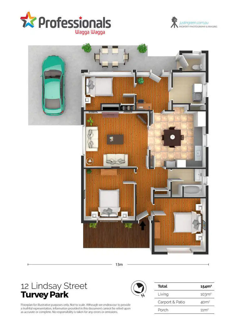 Floorplan of Homely house listing, 12 Lindsay Street, Wagga Wagga NSW 2650