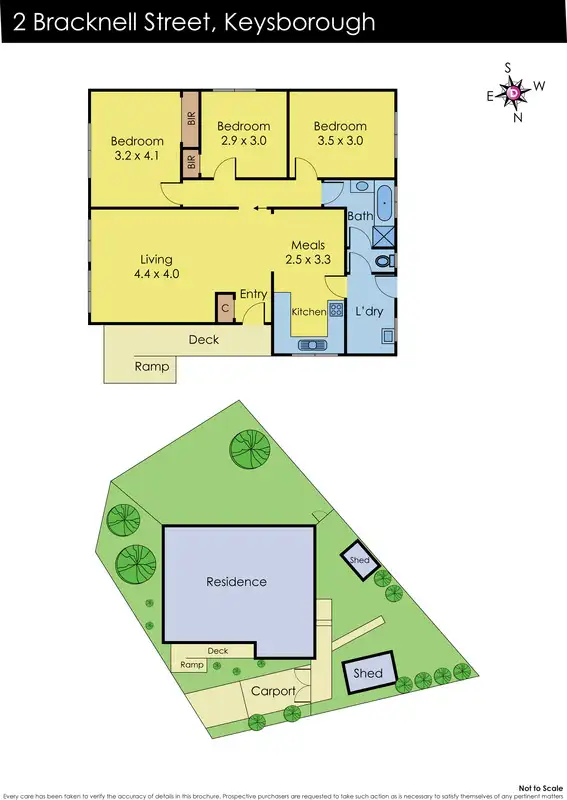 Floorplan of Homely house listing, 2 Bracknell Street, Keysborough VIC 3173